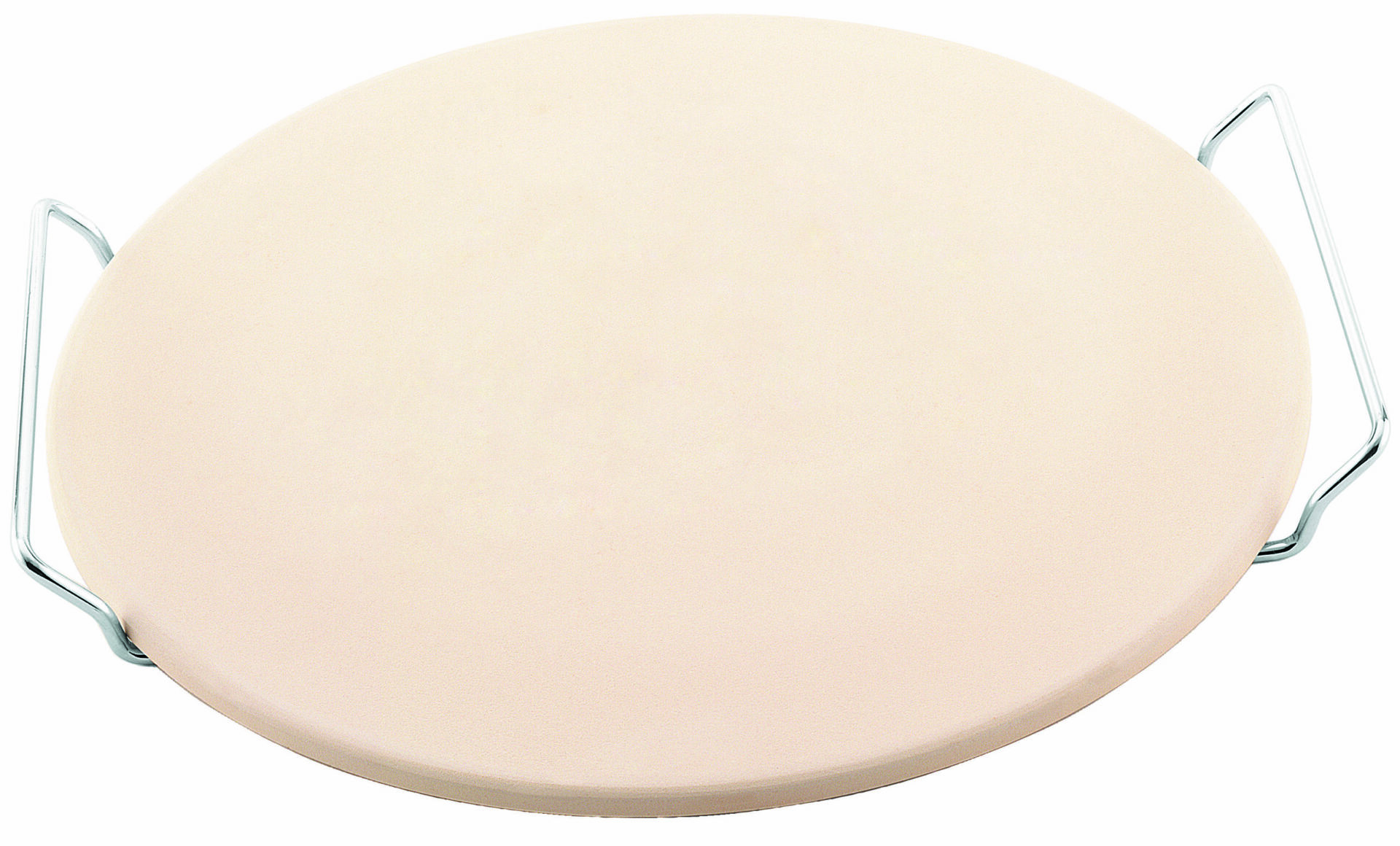 Avanti 38cm X 30cm Rectangular Pizza Stone With Rack – For Crispy, Perfect Pizzas & Baking