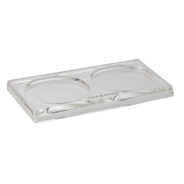 31123 – Acrylic Mill Tray CDU8 – Clear – LS1