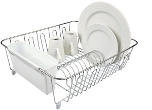 d.line Small Dish Drainer - White