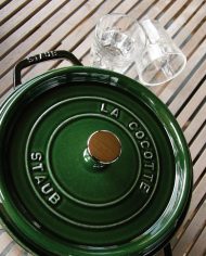 65025 – Round Cocotte – 24cm Basil Green LS