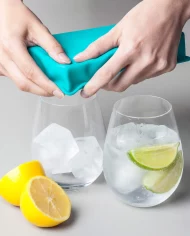 zeal-j274_silicone-ice-cube-tray-in-aqua_in-use_2000x2000