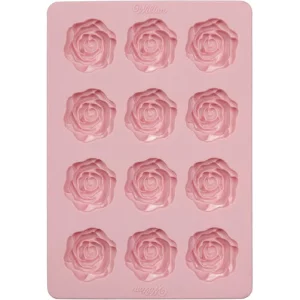 Wilton Rose Silicone Candy Mould - 12 Cavities