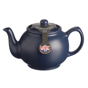 Price & Kensington 6 Cup Teapot - Matte Blue