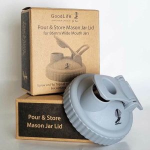 GoodLife Pour & Store Mason Jar Lid