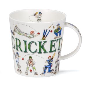 Dunoon Cairngorm 'Sporting Antics - Cricket' Mug