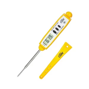 CDN ProAccurate Digital Thin Tip Thermometer - Yellow