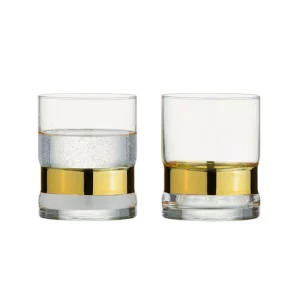 Anton Studio Design SoHo DOF Tumblers Set - Gold