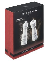 31580 – Cole & Mason – London Mills White Gloss Gift Set 18cm – PK – 02