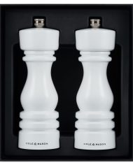 31580 – Cole & Mason – London Mills White Gloss Gift Set 18cm – PK – 03