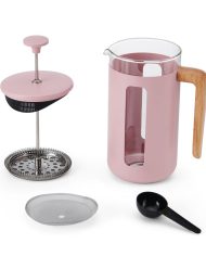 83246 – La Cafetiere – Pisa Cafetiere 8 Cup 1.0L – Pink – HR – 11