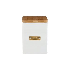 Typhoon Otto Square Tea Canister - White