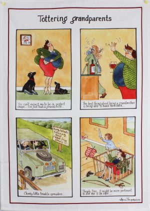 Samuel Lamont 'Grandparents' Tea Towel