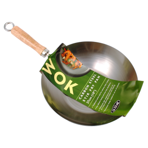 d.line Carbon Steel Wok 27cm