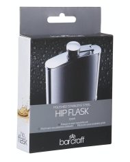 82330 -BarCraft – Hip Flask SS 170ml – PK – 01