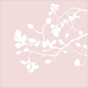 PPD Pure Branch Rose Cocktail Napkins