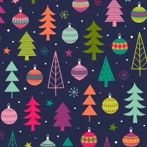 Paper + Design Geo Trees Luncheon Napkins