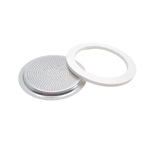 Bialetti Stainless Steel 2 Cup Ring/Filter Replacement Pack