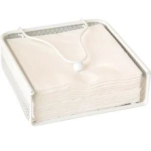 IHR Wire Napkin Holder - White