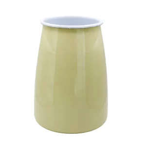 Dishy Enamelware Utensil Holder - Butter