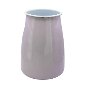 Dishy Enamelware Utensil Holder - Lilac
