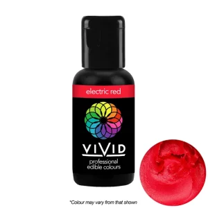 Vivid Electric Red Gel Colour 21g