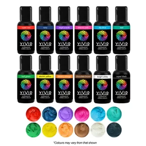 Vivid Gel Colours 12 Pack