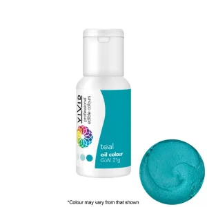 Vivid Teal Oil Colour 21g
