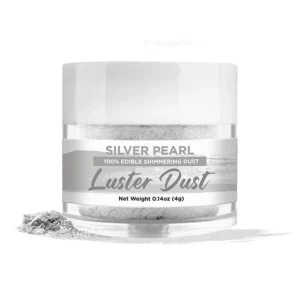 Bakell Lustre Dust 4g - Silver Pearl