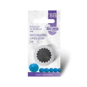 Arcoiris Open Star Tip #8B