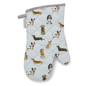 CookSmart Curious Dogs Oven Mitt