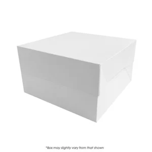 PE-Coated Cake Box 10 x 10 x 6in