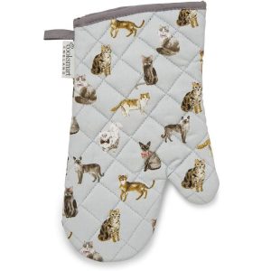CookSmart Curious Cats Oven Mitt