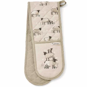 CookSmart Highland Sheep Double Oven Glove