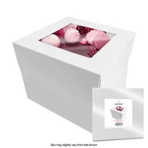Cake Craft Window Cake Box 8 x 8 x 10in