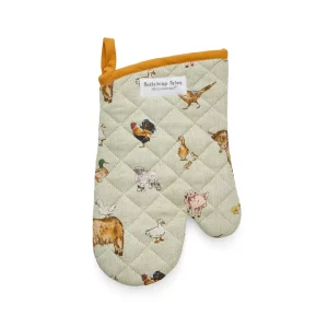CookSmart Buttercup Farm Oven Mitt