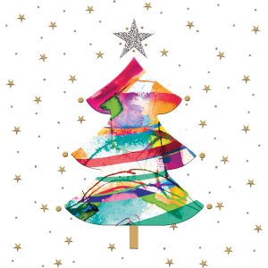PPD Glitter Tree Luncheon Napkins