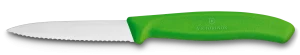 Victorinox Swiss Classic Serrated Paring Knife 8cm - Green