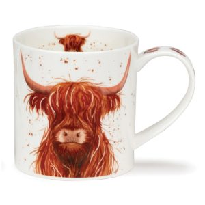 Dunoon Orkney 'Shaggy Tails - Highland Cow' Mug