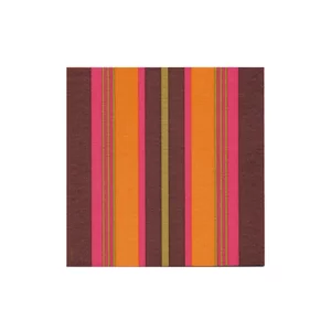 Françoise Paviot "Stripes - Gold" Dinner Napkins