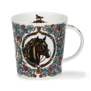 Dunoon Lomond 'Equus - Black' Mug