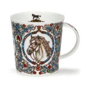 Dunoon Lomond 'Equus - Blue' Mug
