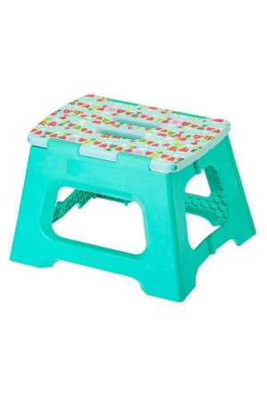 Vigar Kid's Compact Folding Stool - Sea 23cm