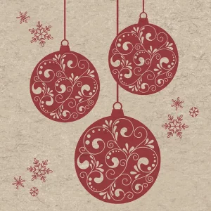 Paper + Design Naturals Baubles Luncheon Napkins