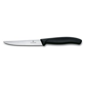 Victorinox Swiss Classic Pointed Steak Knife 11cm - Black
