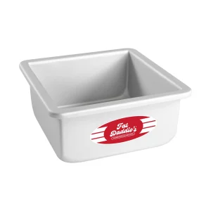 Fat Daddio's Anodised Aluminium Square Cake Pan 6" x 3"