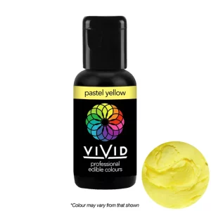 Vivid Pastel Yellow Gel Colour 21g