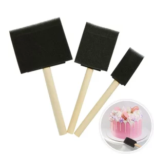 Cake Craft Foam Brushes Set