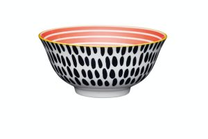 Mikasa Do It All Bowl - Red Swirl