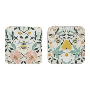Ulster Weavers "Bee Bloom" Coasters - Set of 4