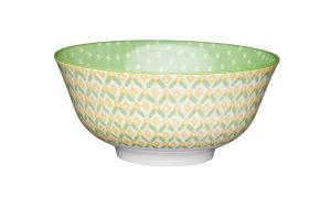 Mikasa Do It All Bowl - Geometric Green